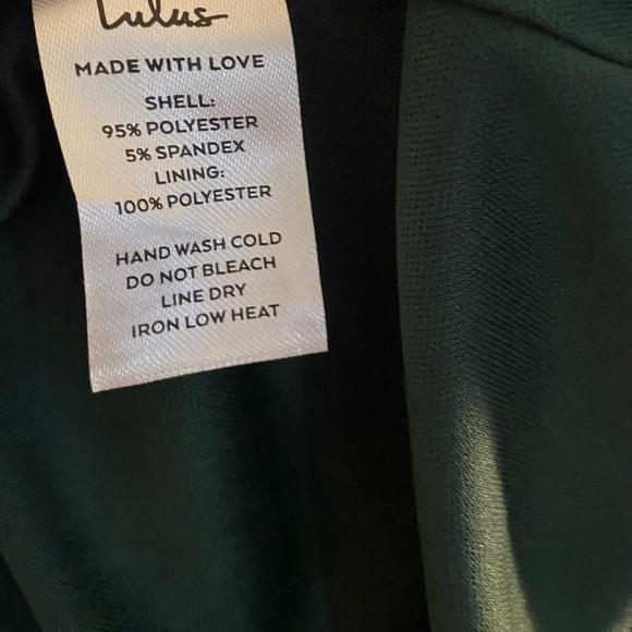 Lulu's Teal Maxi Dress - Picture 8 of 9